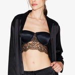 Load image into Gallery viewer, Avery Satin & Lace Underwired Bra